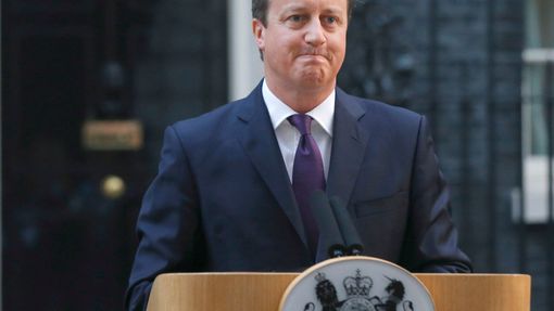 David Cameron reaguje na výsledky referenda o nezávislosti Skotska.