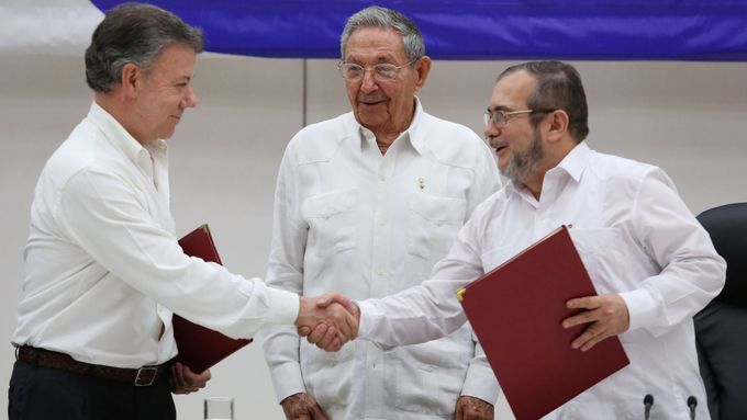 Podpis dohody v Havaně