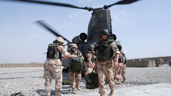 Vojáci české armády na misi v Afghánistánu.