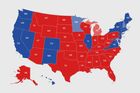 Volby - mapa - poutací obrázek