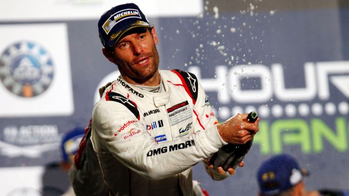 Mark Webber si závody sportovních prototypů užívá.