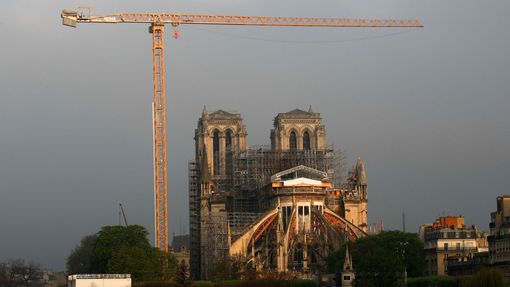 Staveniště u Notre Dame