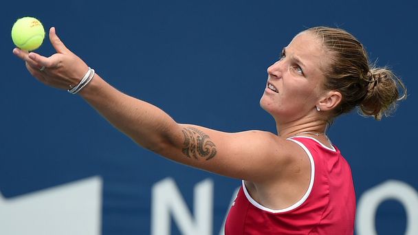 Karolína Plíšková na turnaji v Torontu