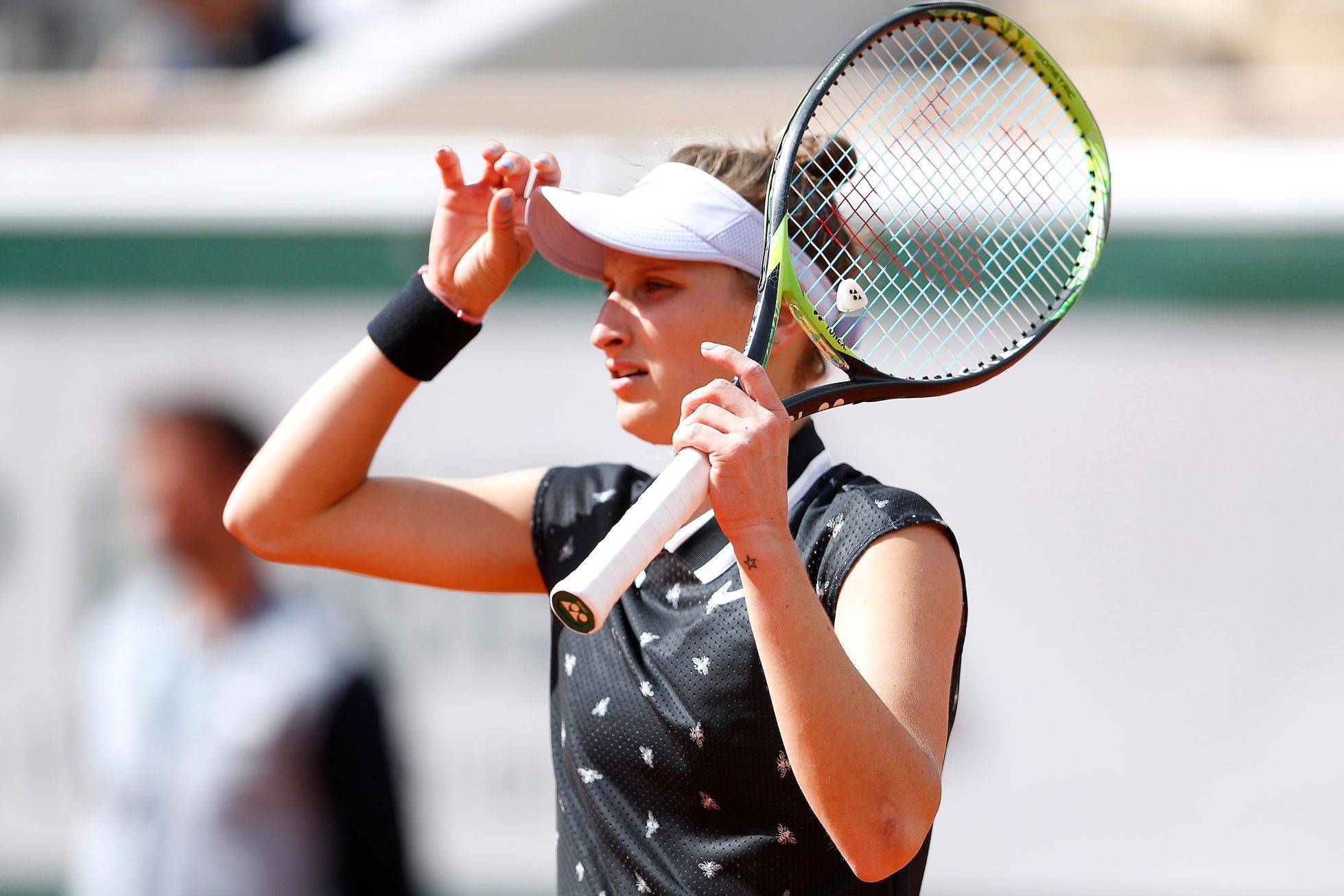 Markéta Vondroušová ve finále French Open 2019