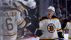 NHL: Boston Bruins vs. Montreal Canadiens: David Pastrňák