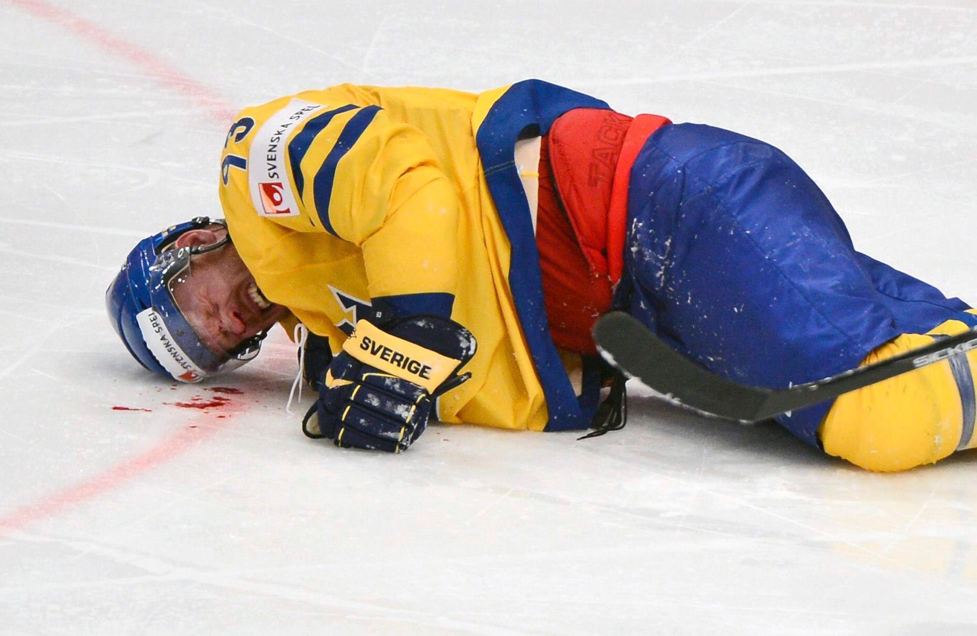 MS hokej: Rusko - Švédsko (Johan Franzén)