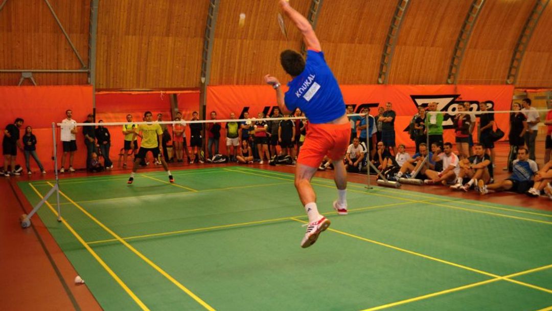 FOTOREPORT: Petr Koukal vyzval badmintonisty z VAŠÍ LIGY