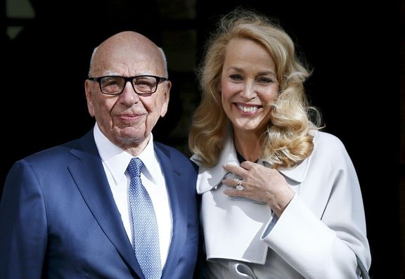 Rupert Murdoch se ženil již počtvrté.