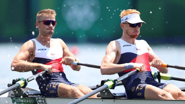 Skifaři Jiří Šimánek a Miroslav Vraštil