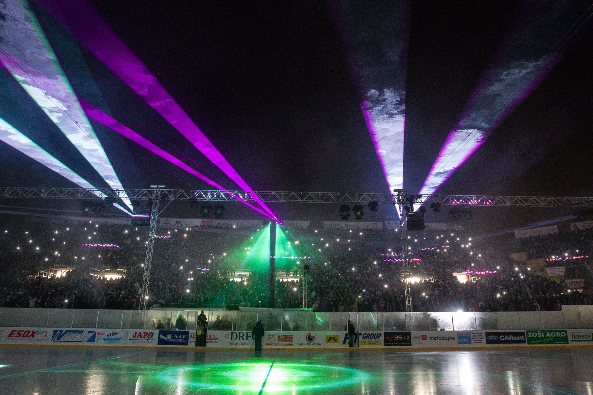 Open Air, 34. kolo Tipsport extraligy: Kometa Brno - HC Sparta Praha