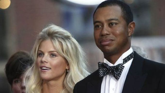 Tiger Woods s manželkou Elin Nodergrenovou