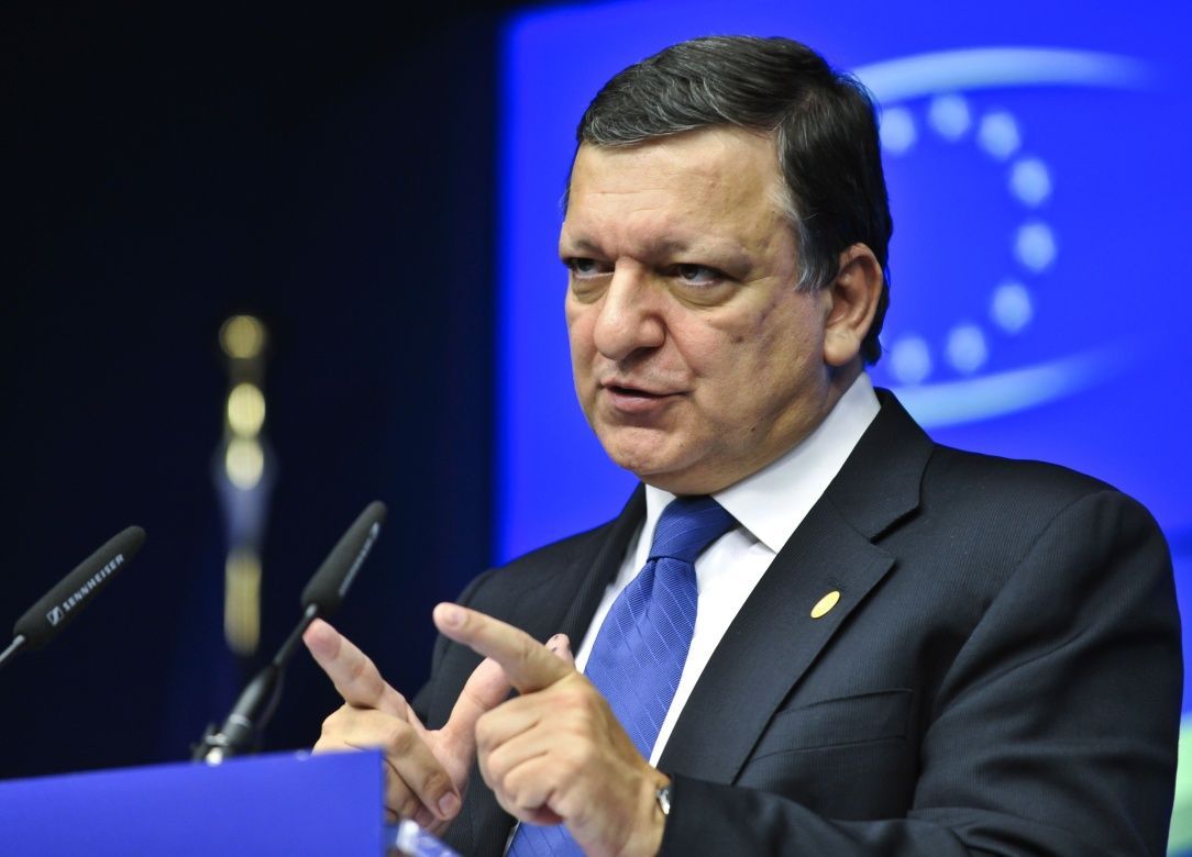 José Manuel Barroso na summitu EU
