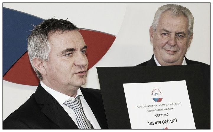 Miloš Zeman a Vratislav Mynář
