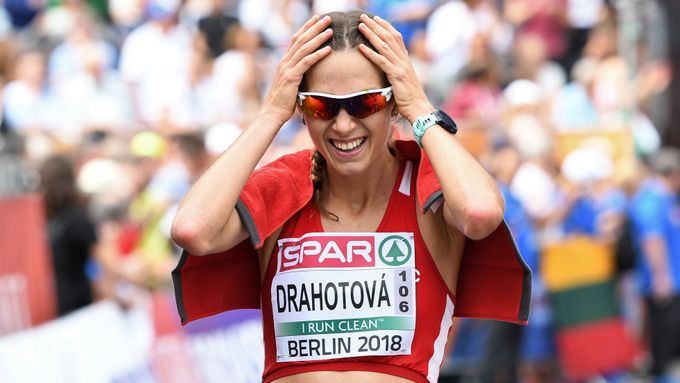 Anežka Drahotová ještě nevěří tomu, že získala evropské stříbro v chůzi na 20 km.