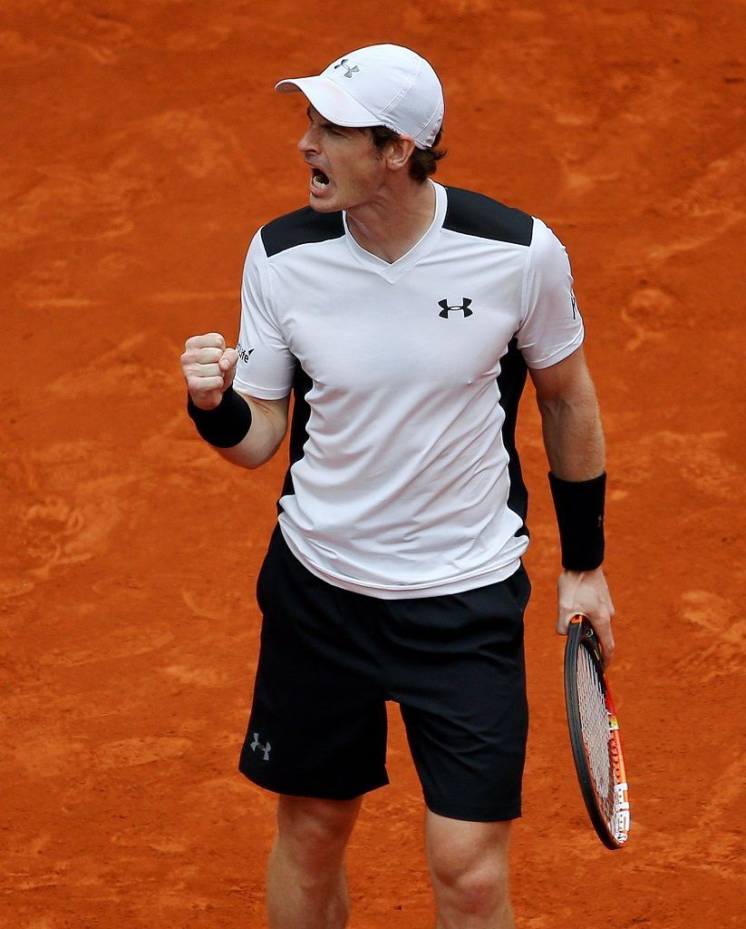 Andy Murray na turnaji v Madridu 2016
