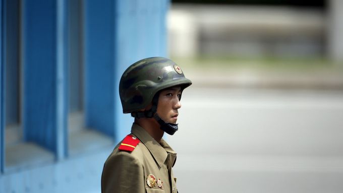 Severokorejský voják. Ilustrační foto.