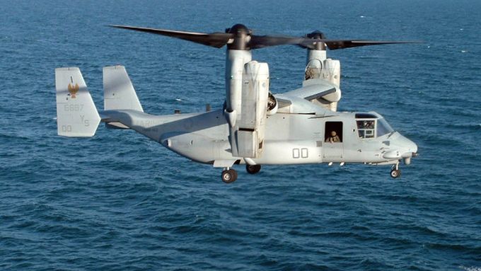 MV-22 Osprey.