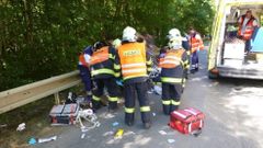 Dopravní nehoda u obce Ivaň