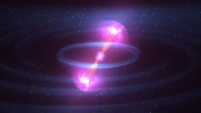 Vědci objevili gravitační vlny předpovězené Albertem Einsteinem. Ve stejnou dobu jako světlo ze stejné vesmírné události.