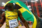 Jamajský sprinterský fenomén se tak stal historicky nejúspěšnější sběratelem zlatých medailí na světovém šampionátu - ke dvěma stříbrům přidal deváté zlato, třetí ze stovky.