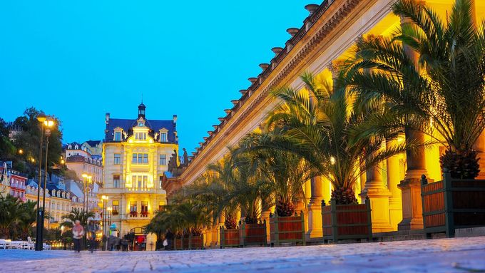 Kolonáda v Karlových Varech, ilustrační foto.