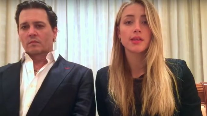 Vážně míněná omluva Johnnyho Deppa a Amber Heard