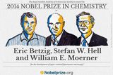 8. října - Letošní Nobelovu cenu za chemii získali Američané Eric Betzig a William Moerner a Němec Stefan Hell za nové metody v oboru mikroskopie.