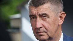 Andrej Babiš na schůzce s Milošem Zemanem v Lánech