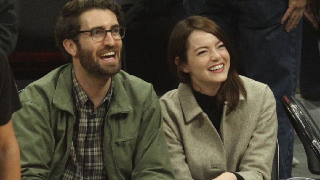 Emma Stoneová s manželem Davem McCarym