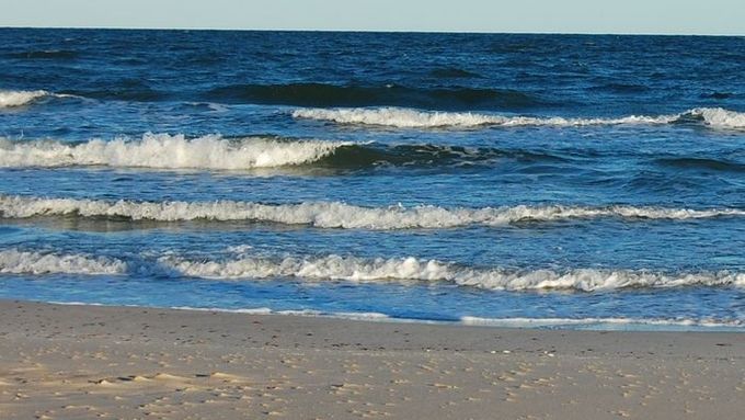 Baltské moře - na první pohled čisté, všechno v pořádku...