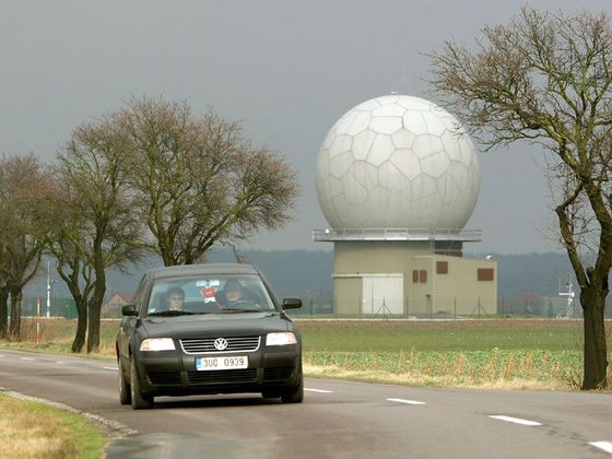 Radar v Česku Radar u obce Nepolisy
