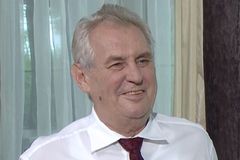 Miloš Zeman přestřihl pásku a otevřel český pavilon na Expo 2017