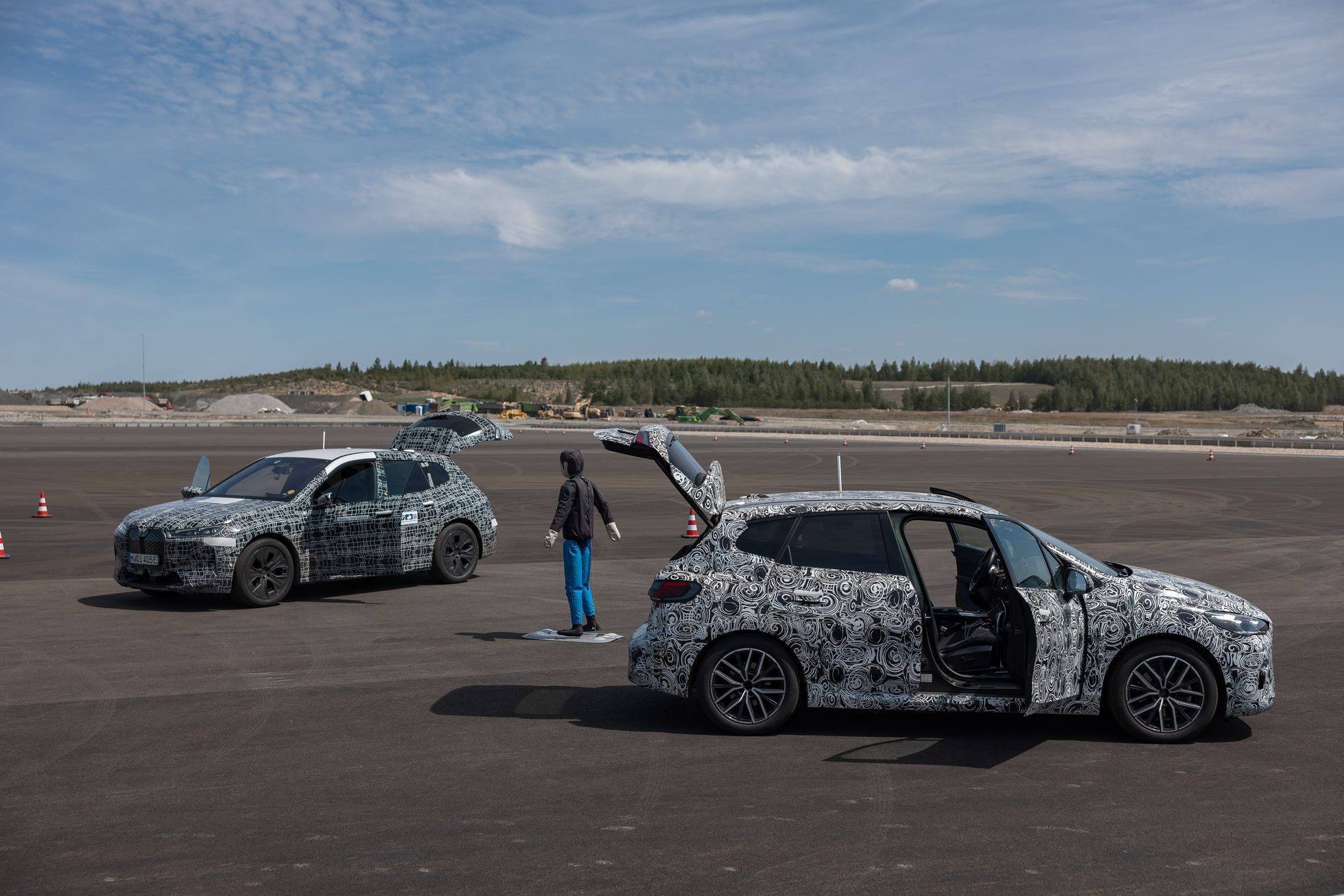 BMW testovací polygon u Sokolova