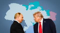 Trump, Putin-ukrajina - ikona, poutaci foto