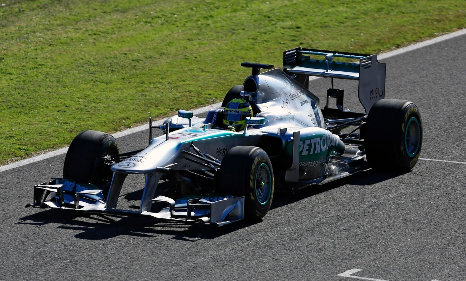 Mercedes W04: Nico Rosberg