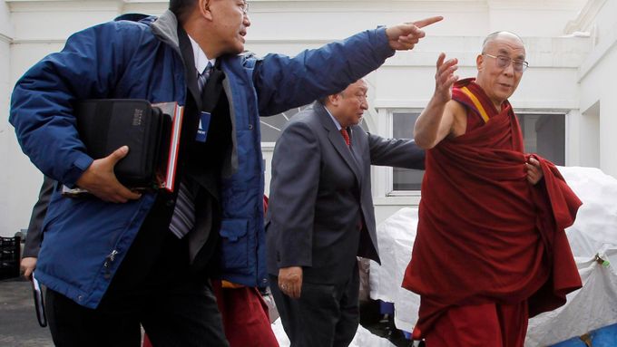 Dalajláma po schůzce s Barackem Obamou