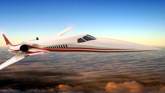 Přibližně takto by "nový, menší Concorde" měl vypadat.