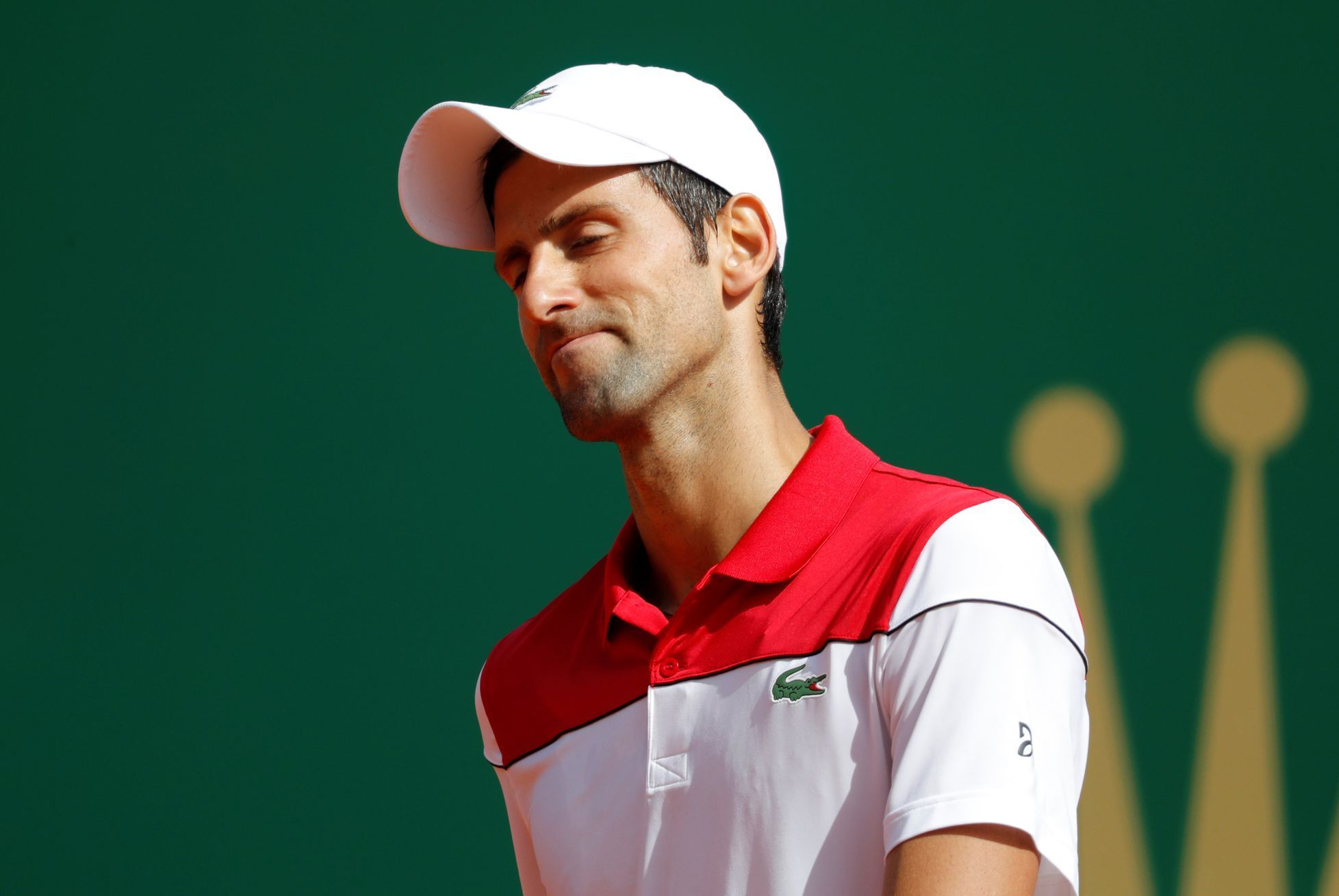 Novak Djokovič na turnaji v Monte Carlu