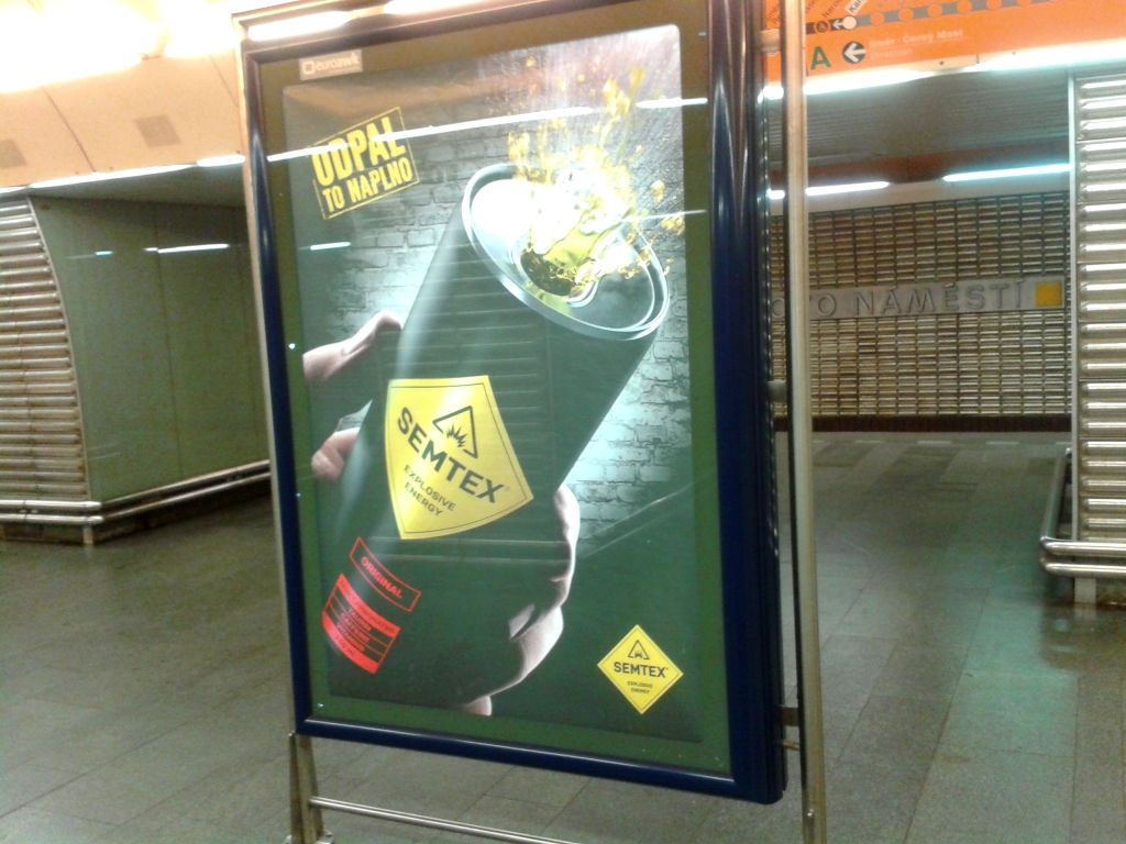 semtex energetický nápoj reklama