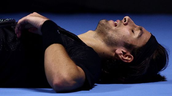 Lorenzo Musetti na Turnaji mistrů 2025