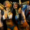 MS 2014, Argentina-Nizozemsko: fanynky Argentiny slaví postup do finále