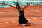 FOTO Maria v extázi. Poprvé vyhrála French Open