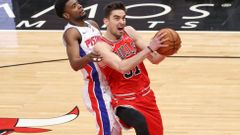 NBA: Detroit Pistons at Chicago Bulls