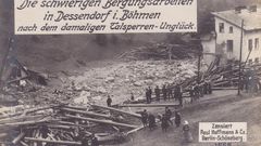 protržená přehrada na bílé desné jizerské hory