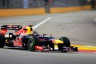 V pátek byl v Singapuru nejrychlejší Sebastian Vettel
