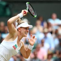 Alison Riskeová Alison Riskeová ve čtvrtfinále Wimbledonu 2019