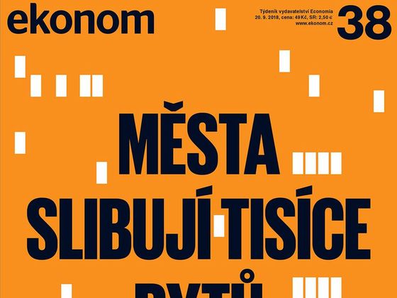 Z obsahu příštího čísla Ekonomu, které vychází ve čtvrtek 20 Ekonom / Titulní strana / Září 2018