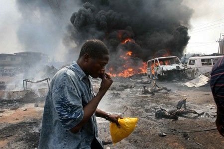 Nigérie výbuch ropovodu