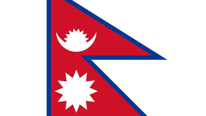 Vlajka Nepálu - ilustrační foto