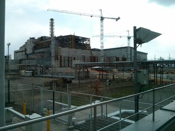 Čtvrtý blok Jaderné elektrárny Černobyl.